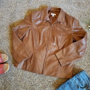 Faux Suede Lightweight Jacket
